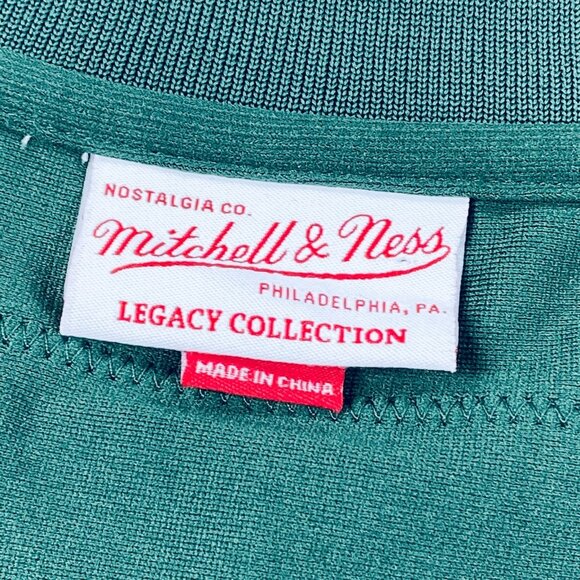 Mitchell & Ness NFL New York Jets Wayne Chrebet #80 Jersey Mens 52 2XL Green - Picture 8 of 11